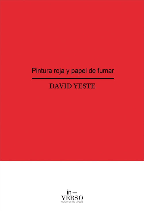 PINTURA ROJA Y PAPEL DE FUMAR