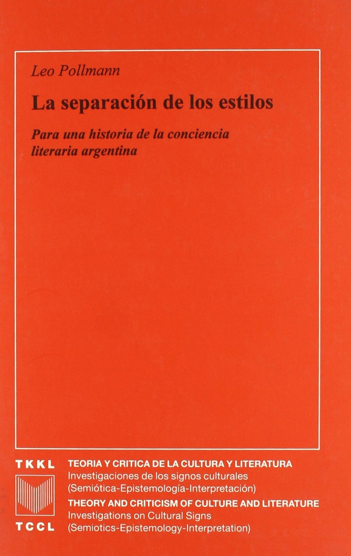 La separación de los estilos