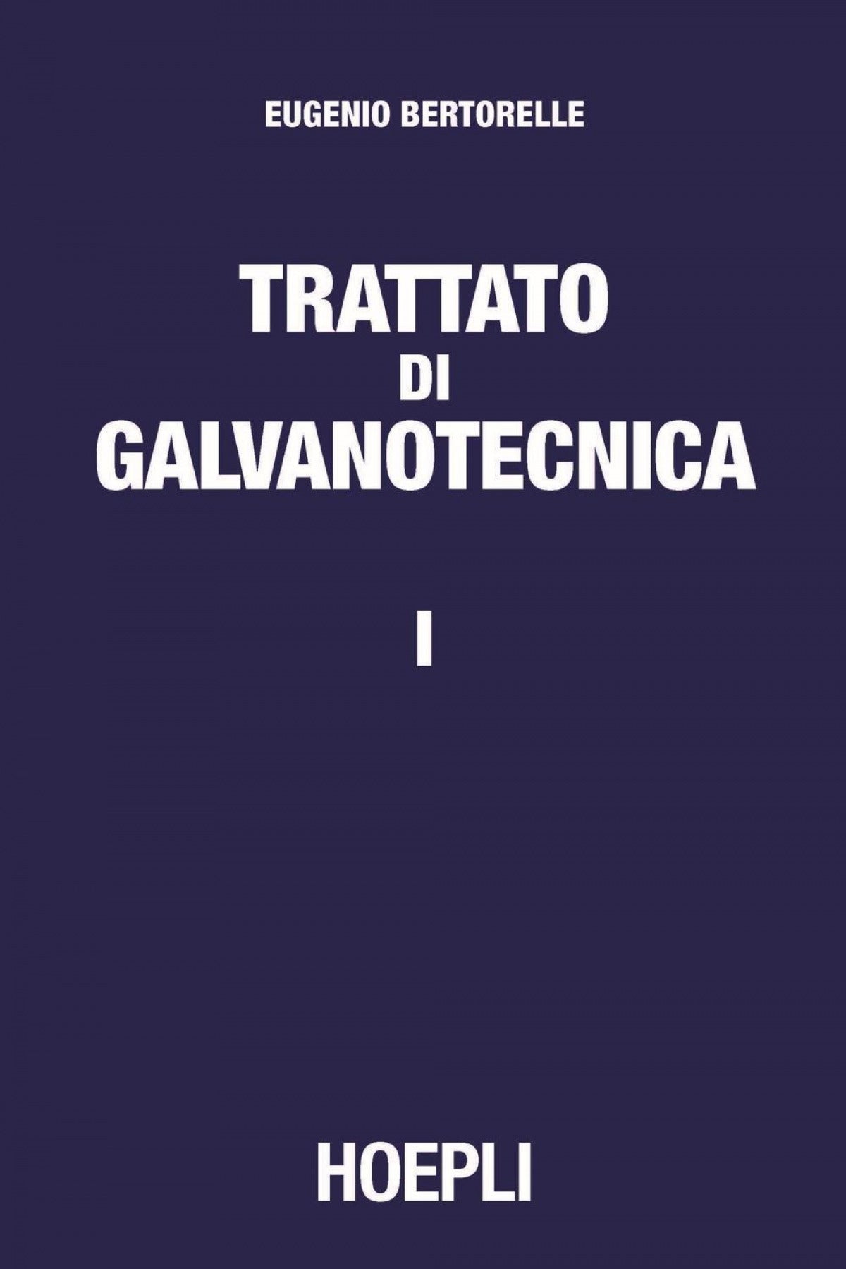 1.Trattato di galvanotecnica