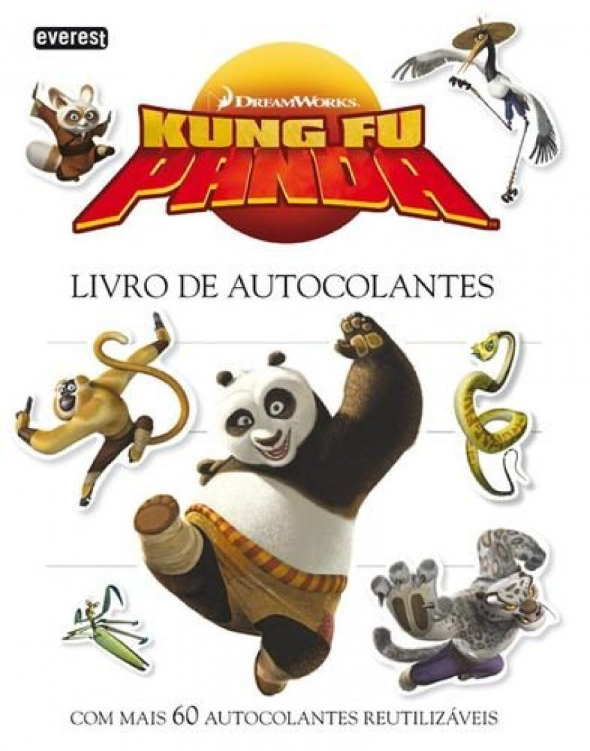 KUNG FU PANDA: LIVRO DE AUTOCOLANTES