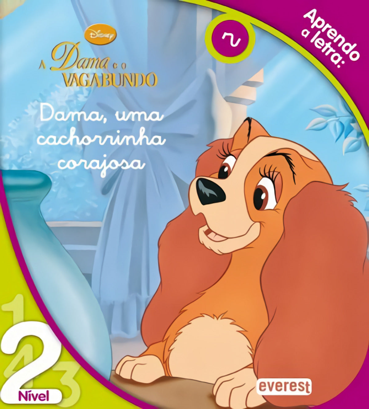 APRENDO A LETRA: R: A DAMA E O VAGABUNDO: DAMA, UMA CACHORRINHA CORAJOSA