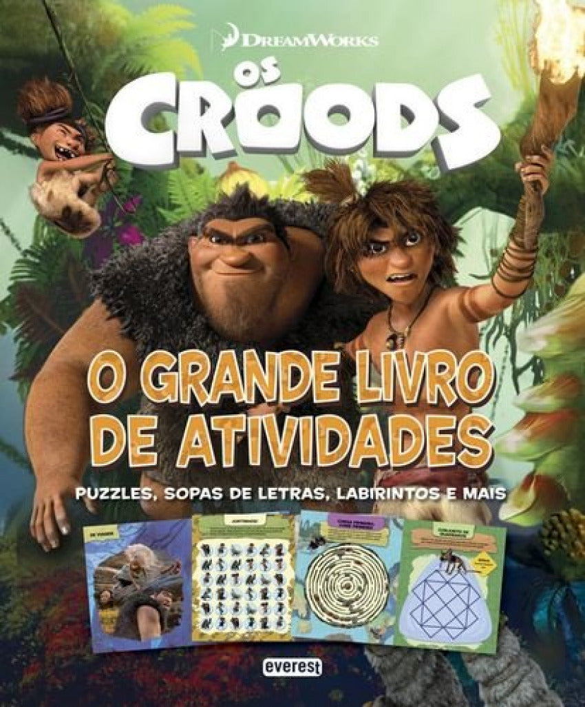 OS CROODS: O GRANDE LIVRO DE ATIVIDADES