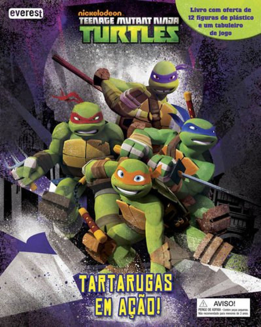 TEENAGE MUTANT NINJA TURTLES: TARTARUGAS EM AÇÃO!