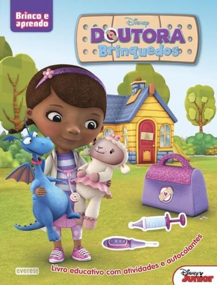 DOUTORA BRINQUEDOS: LIVRO EDUCATIVO COM ATIVIDADES E AUTOCOLANTES