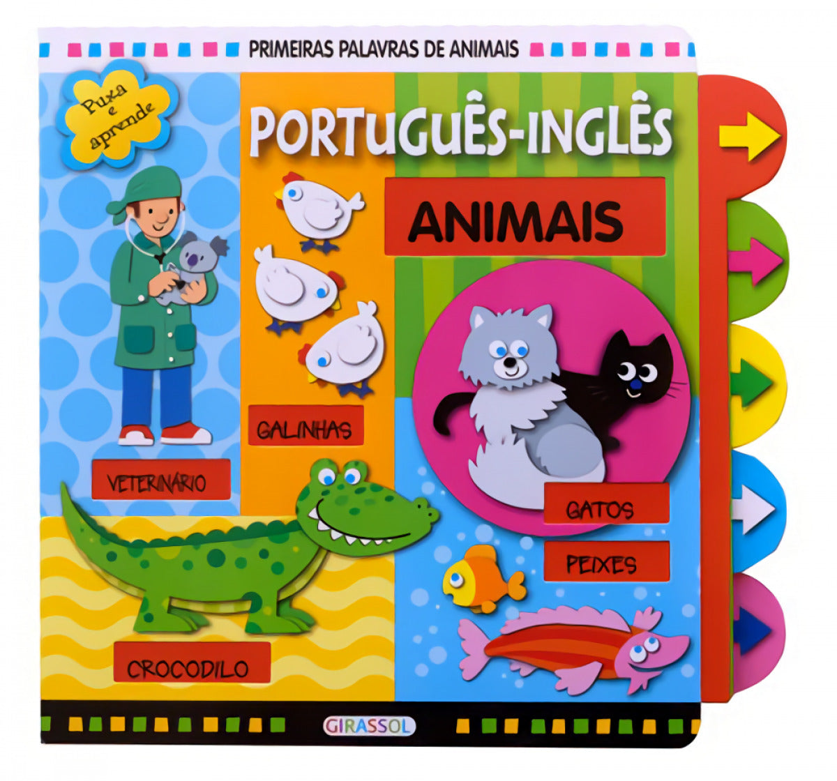 PRIMEIRAS PALAVRAS DE ANIMAIS - PORT.-INGLÊS