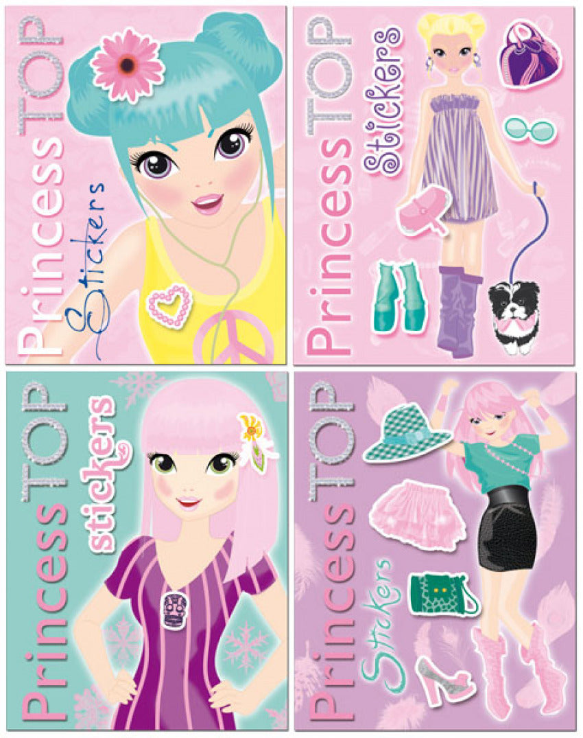 PRINCESS TOP STICKERS