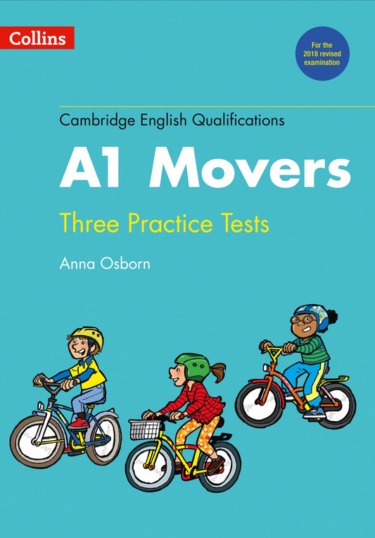 COLLINS A1 MOVERS. THREE PRACTICE TESTS