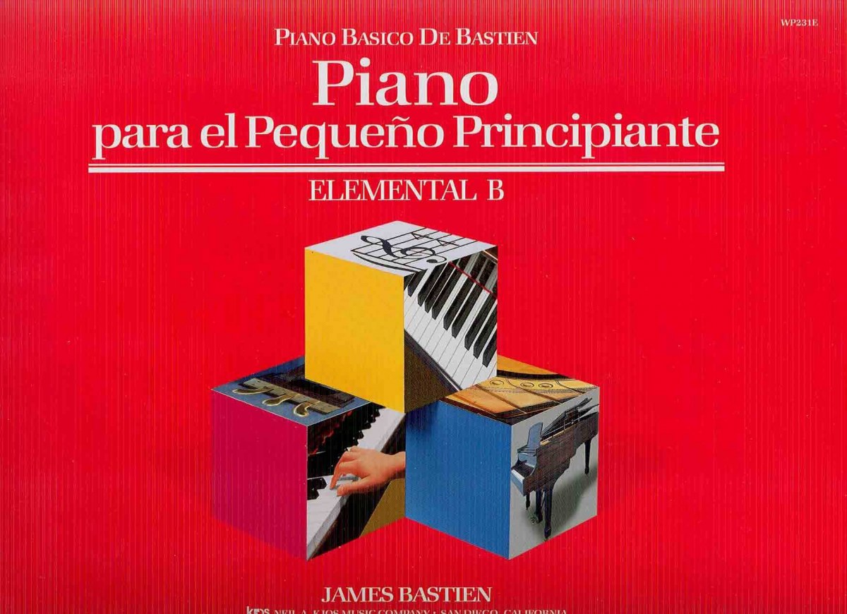 Piano para pequeño principiante nivel elemental b