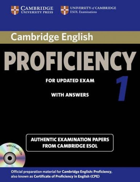CAMBRIDGE ENGLISH PROFICIENCY 1 FOR UPDATED EXAM SELF STUDY PACK (STUDENT+KEY+AUDIO CD)