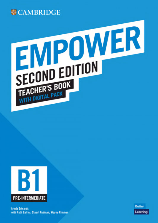 Empower Pre-intermediate/B1 Teacher`s Book with Digital Pack