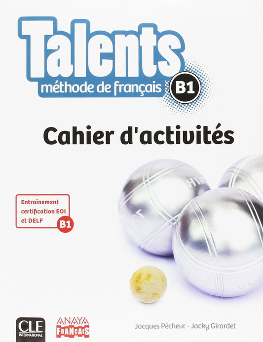 TALENTS CAHIER D'ACTIVITES B1