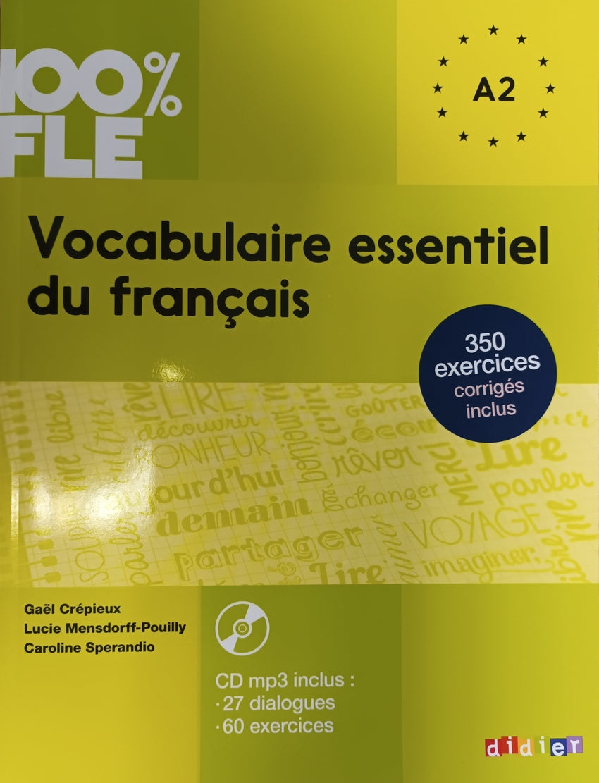 VOCABULAIRE ESSENTIEL A2 LIVRE+CD