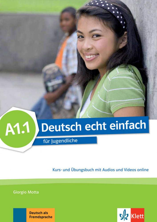 DEUTSCH ECHT EINFACH A1.1 ALUMNO + EJERCICIOS +CD
