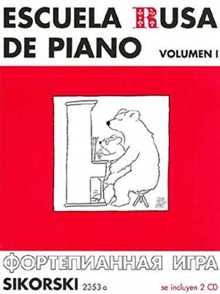 ESCUELA RUSA DE PIANO VOLUMEN 1 SIKORSKI