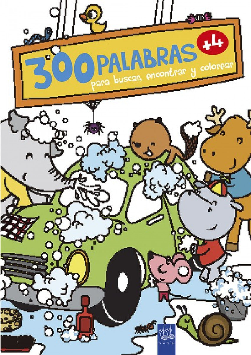 300 PALABRAS PARA BUSCAR, ENCONTRAR Y COLOREAR A