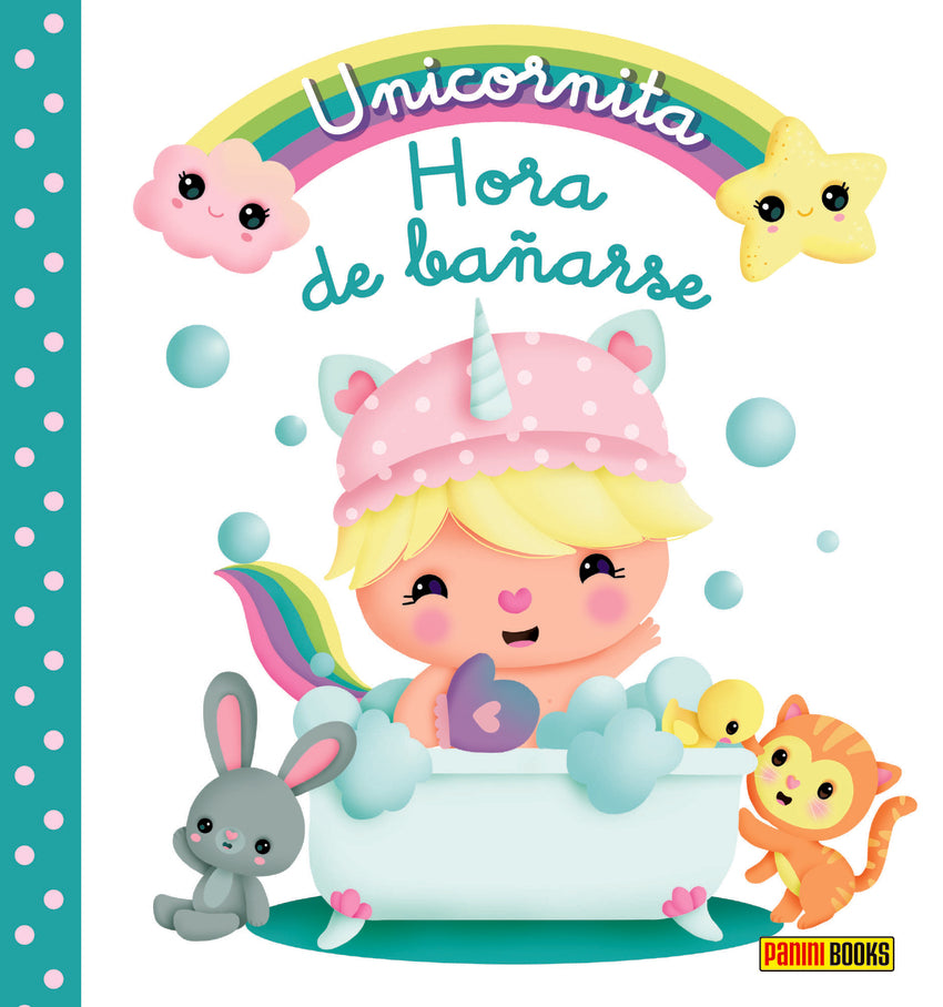 UNICORNITA HORA DE BAÑARSE