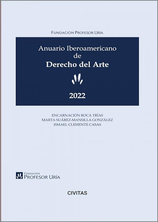 Anuario Iberoamericano de Derecho del Arte 2022 (Papel + e-book)
