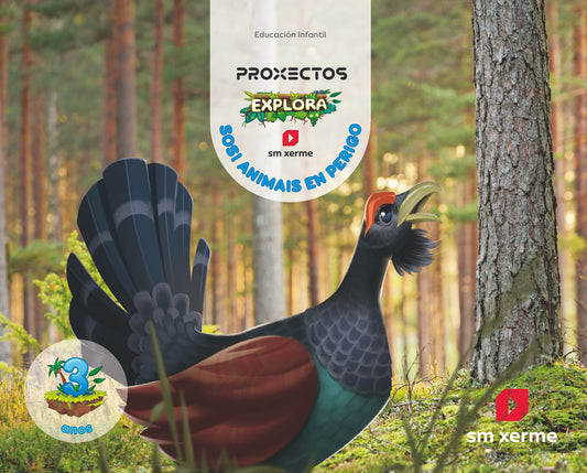 Animais en perigo. 3 anos. Explora