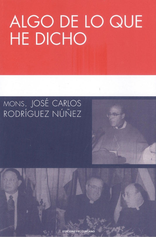 Algo de lo que he dicho