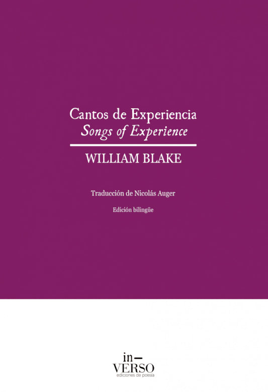 Cantos de experiencia. Songs of Experience