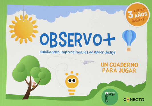 Observo+ Habilidades imprescindibles de aprendizaje (3 años)