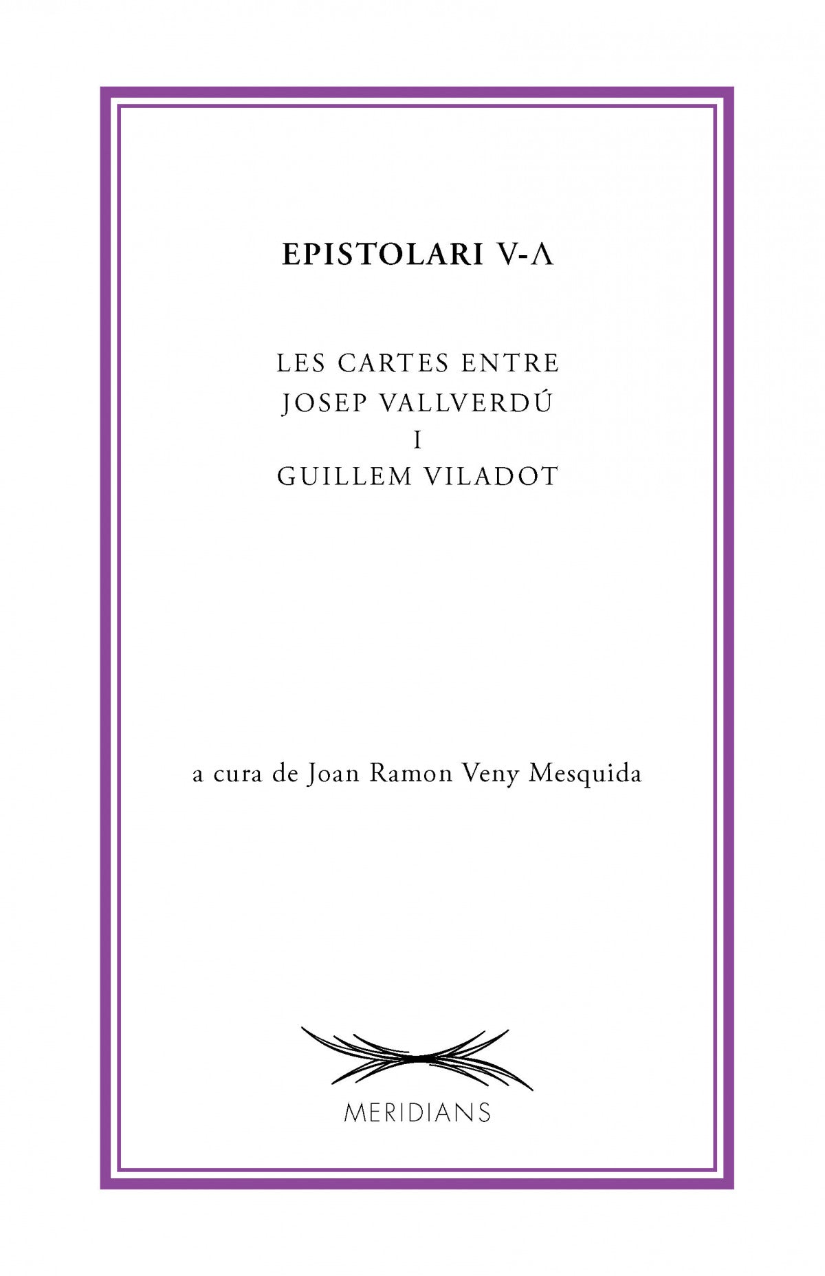 Epistolari Vallverdú-Viladot