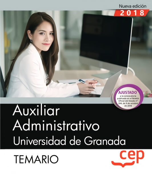 Auxiliar Administrativo de la Universidad de Granada. Temario