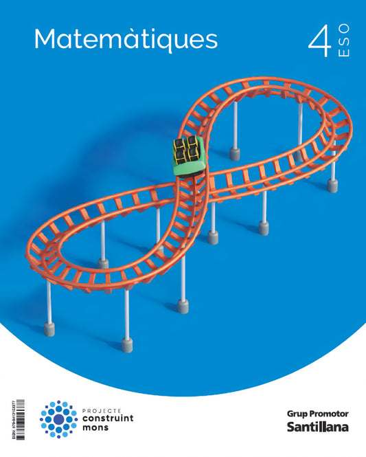 MATEMÀTIQUES 4T.ESO. CONSTRUINT MONS. CATALUNYA 2023