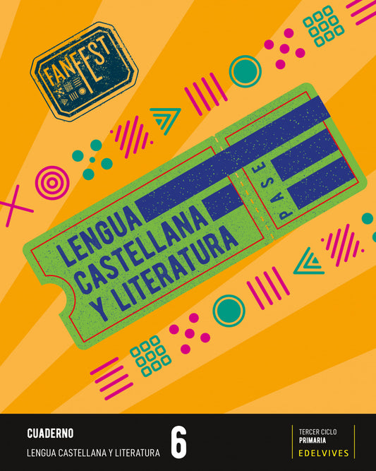 CUADERNO LENGUA 6ºPRIMARIA. FANFEST 2023