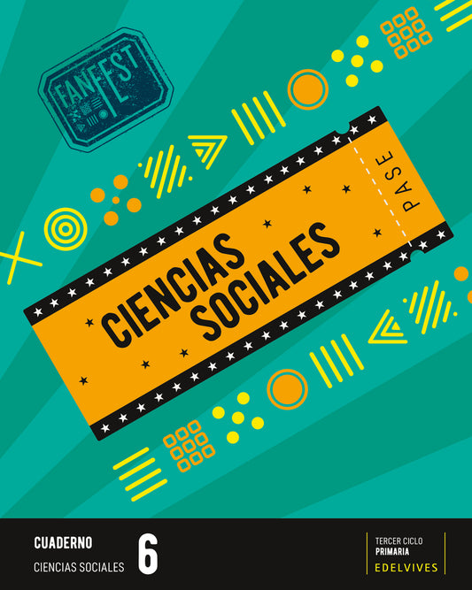 CUADERNO CIENCIAS SOCIALES 6ºPRIMARIA. FANFEST 2023