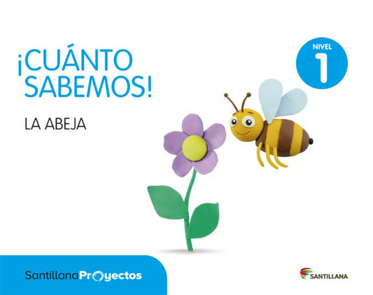 CUANTO SABEMOS NIVEL 1 3 AÑOS. LA ABEJA