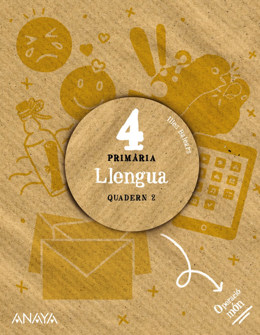 QUADERN LLENGUA 2-4T.PRIMARIA. OPERACIÒ MON. BALEARS 2023