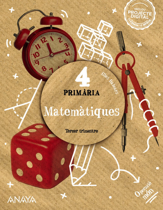MATEMÁTIQUES 4T.PRIMARIA. OPERACIÓ MON. BALEARS 2023