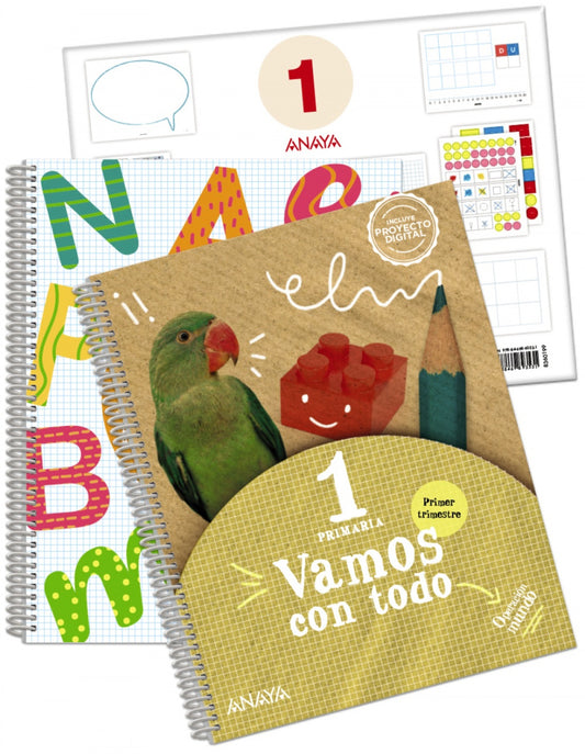 VAMOS CON TODO 1-1ºPRIMARIA.CUADRICULA. GLOBALIZADO. OPERACIÓN MUNDO. ANDALUCÍA 2023