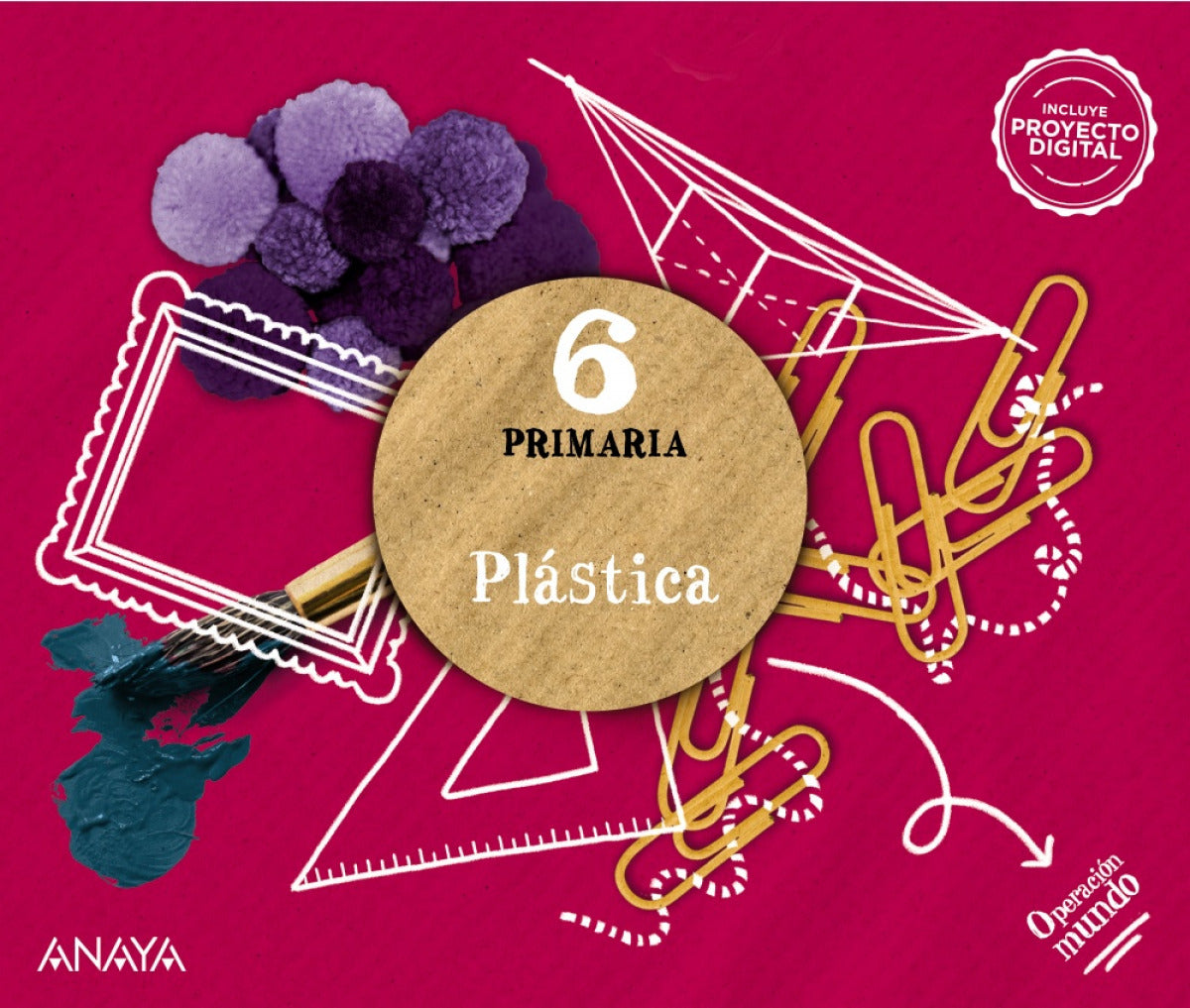 PLÁSTICA 6ºPRIMARIA. OPERACIÓN MUNDO. ANDALUCÍA 2023
