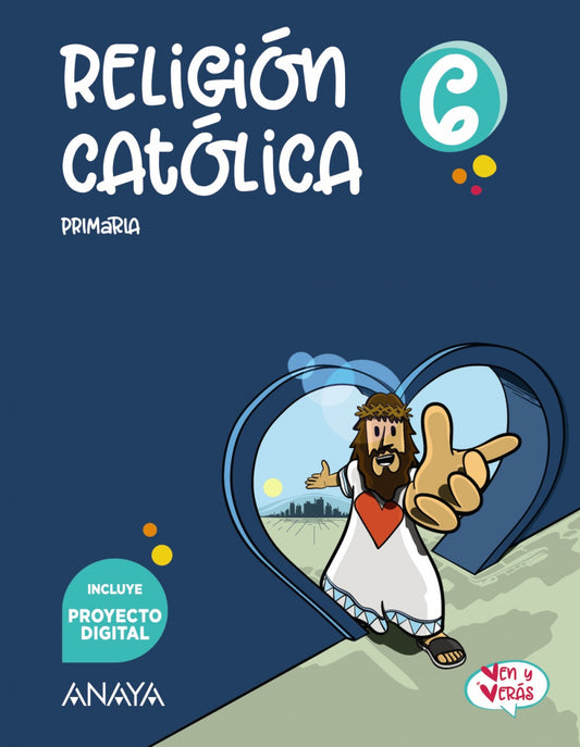RELIGIÓN CATÓLICA 6ºPRIMARIA. VEN Y VERÁS. ANDALUCÍA 2023