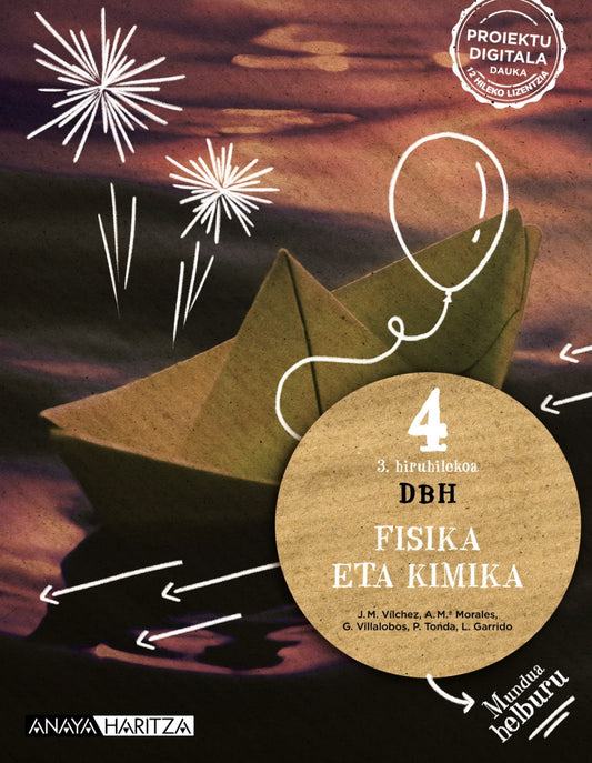 FISIKA ETA KIMIKA 4ºDBH. MUNDUA HELBURU. EUSKADI 2023