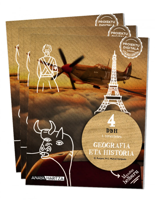 GEOGRAFÍA ETA HISTORIA 4ºDBH. MUNDUA HELBURUA. EUSKADI 2023