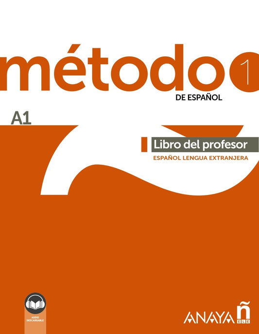 Método 1 de español (A1). Libro del profesor (Ed. 2022)