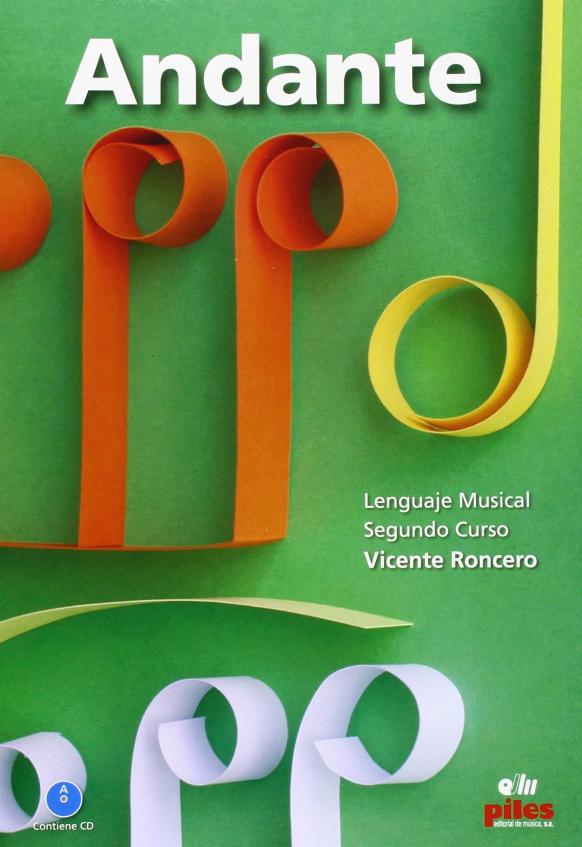 Andante 2ºcurso lenguaje musical