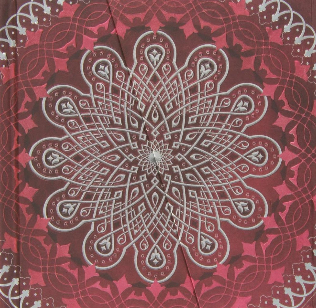 Cuaderno mandala surtido (rojo-malva)