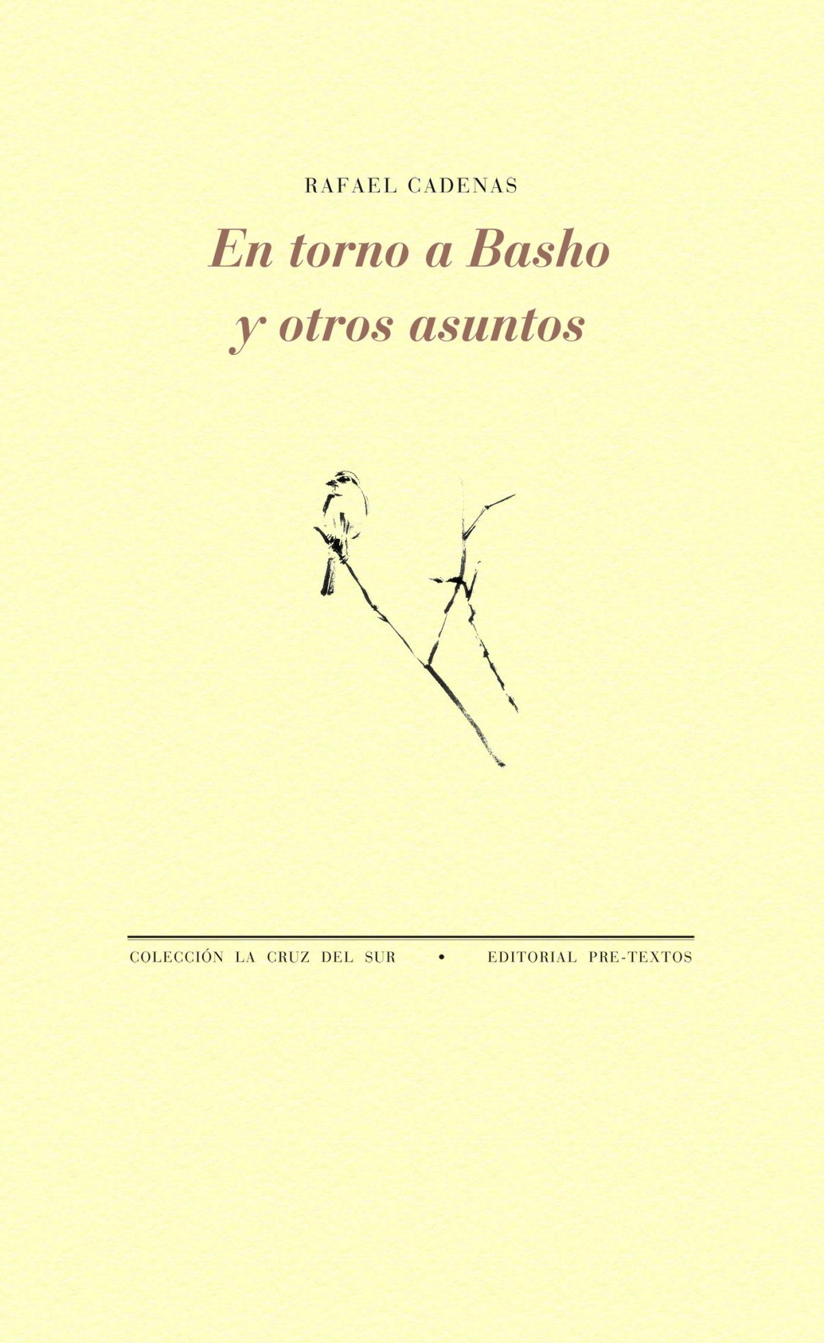 EN TORNO A BASHO Y OTROS ASUNTOS