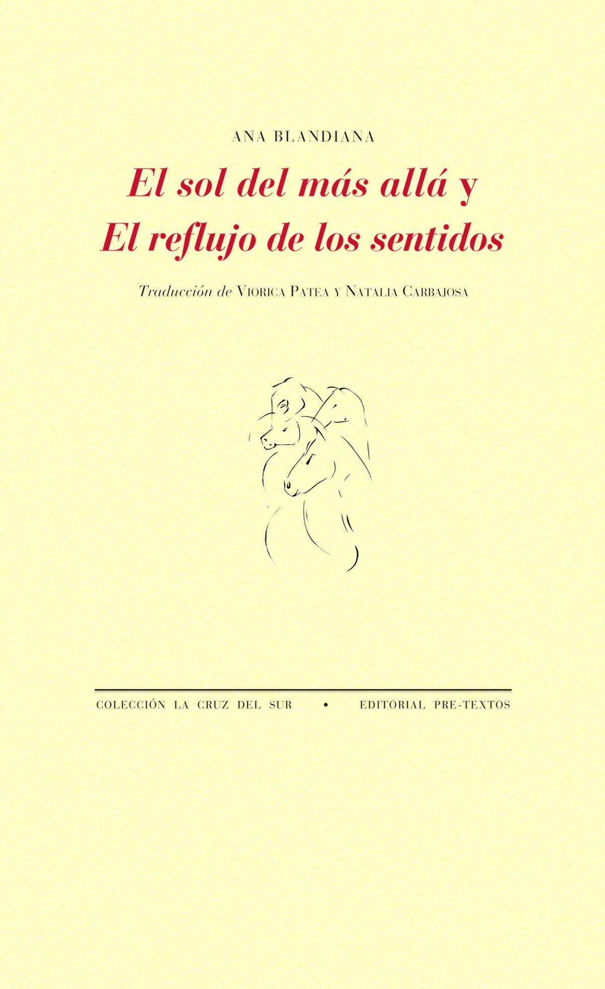 EL SOL DEL Más ALLá Y EL REFLUJO DE LOS SENTIDOS