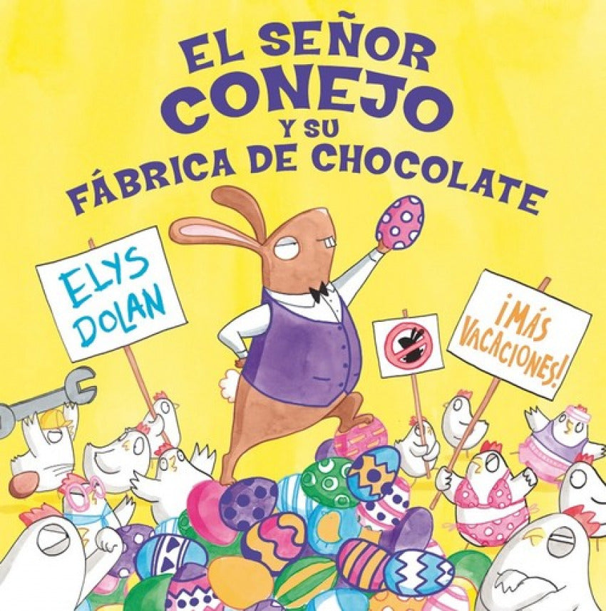 El señor conejo y la fábrica de chocolate
