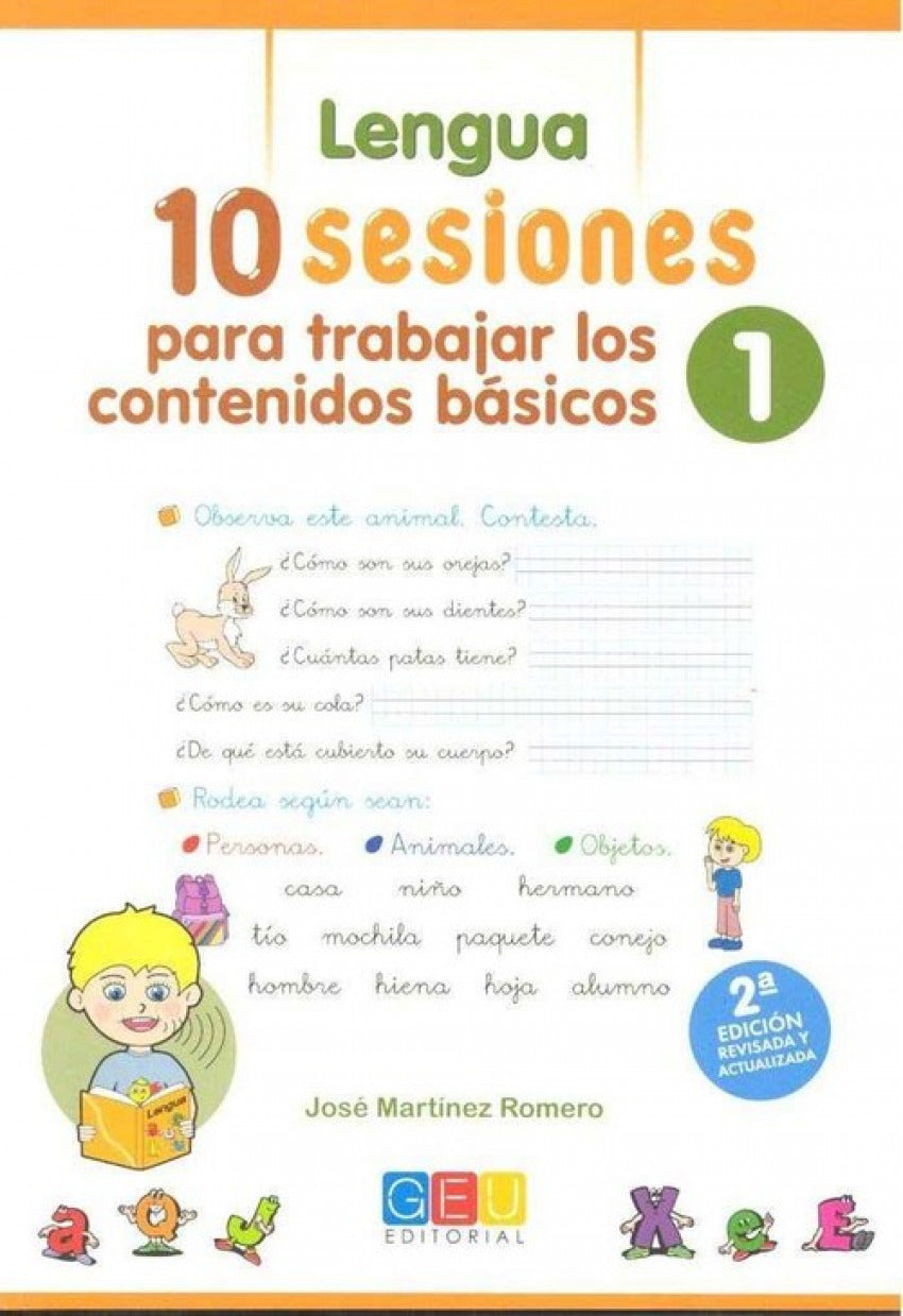 10 Sesiones para trabajar los contenido básicos : lengua y matemáticas 1