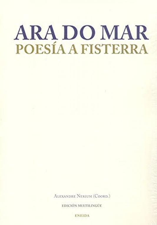 (g).ara do mar: poesia a fisterra