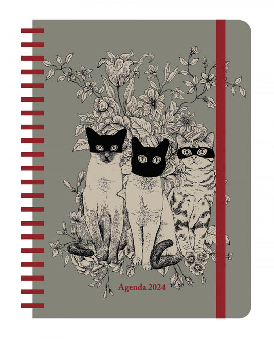 AGENDA ANUAL SEMANAL 2024 LAURA AGUSTI 'GATOS'