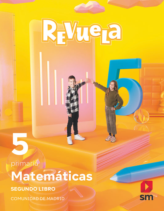 MATEMÁTICAS 5ºPRIMARIA. TRIMESTRES TEMÁTICOS. REVUELA. MADRID 2023