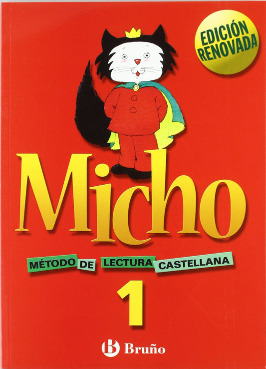 MICHO 1.CARTILLA LECTURA.(4 ANOS)