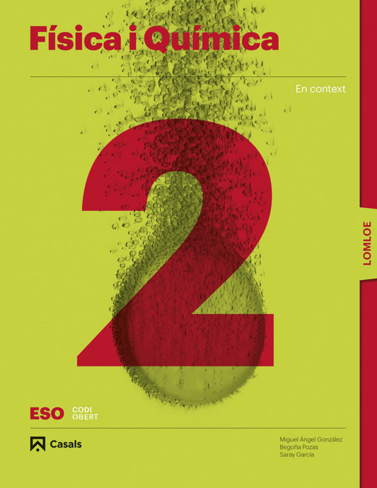 FÌSICA I QUÍMICA 2N.ESO. CODI OBERT. CATALUNYA 2023